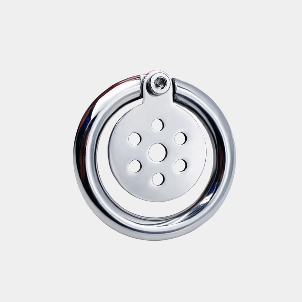 Button Moon Chastity Cage