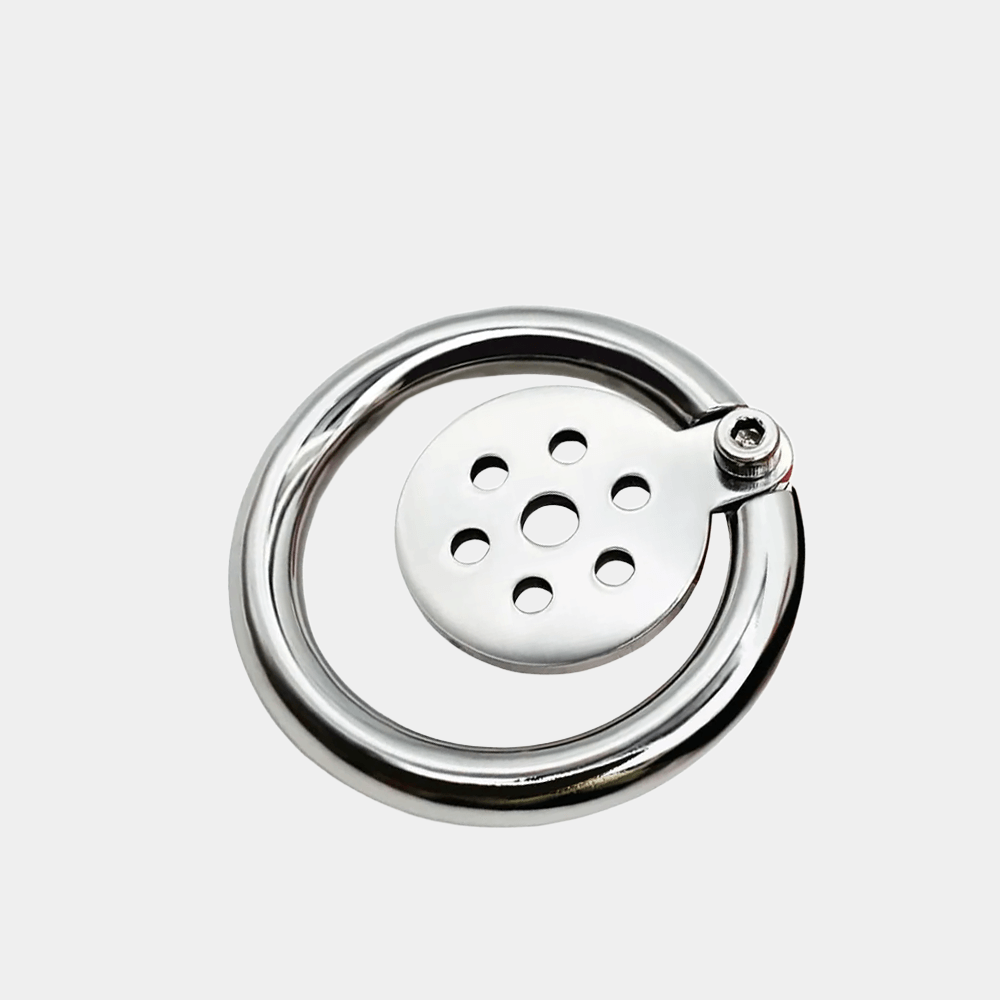 Button Moon Chastity Cage