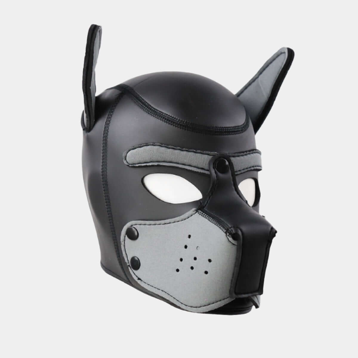 Alpha Pup Hood Grey & Black Xl