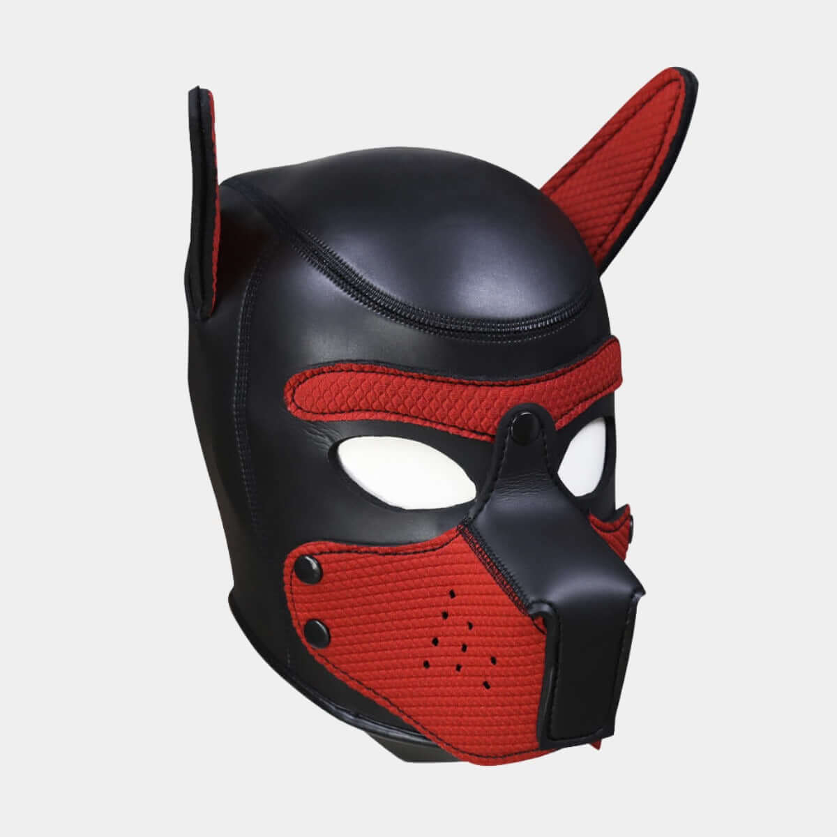 Alpha Pup Hood Red & Onyx - Pup Hood UK