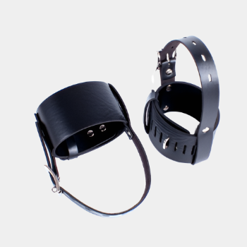 Strappy Fetish Heel Cuffs