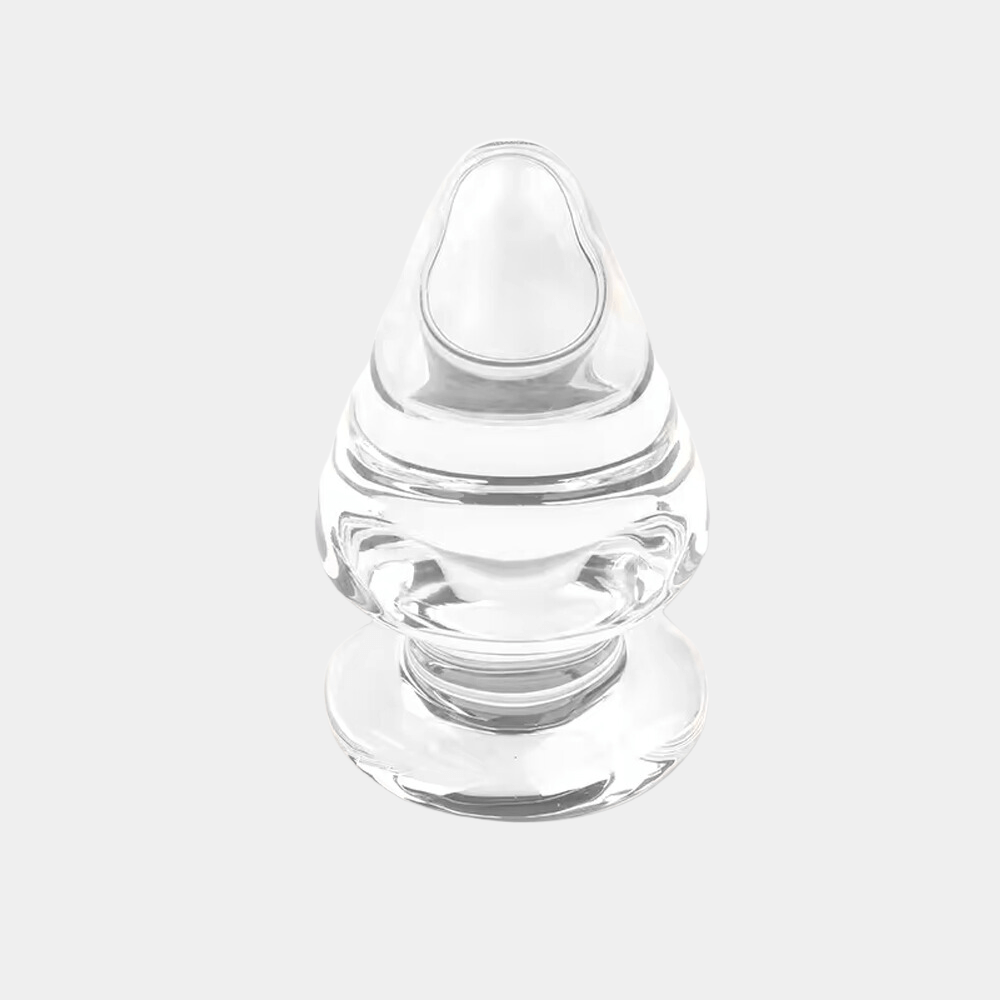 Luminous Crystal Butt Plug - Glass