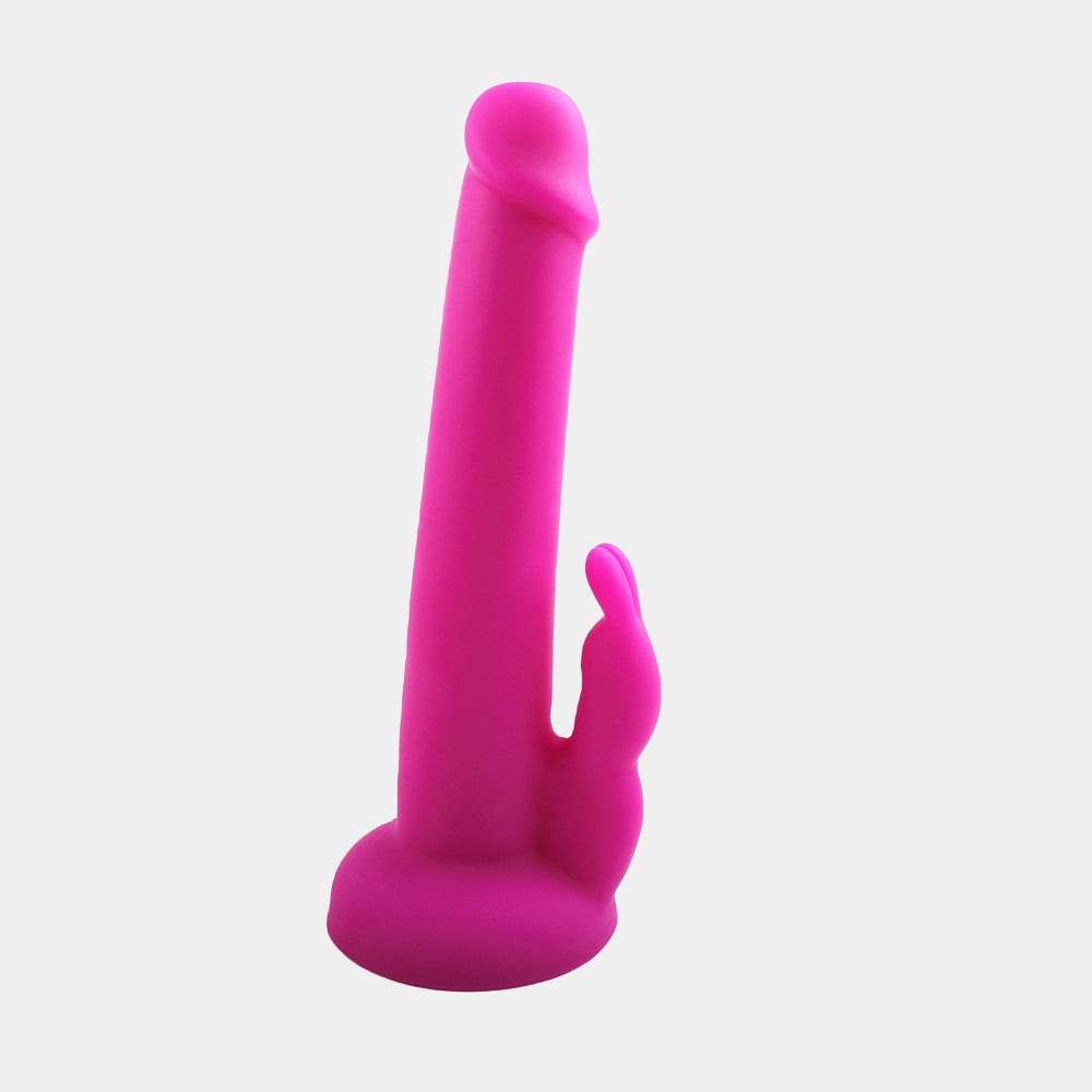 Aubergine Rabbit-Inspired Dildo