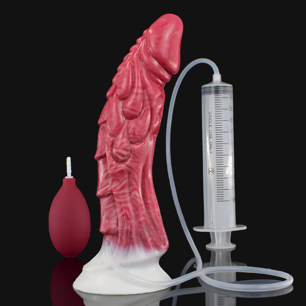 Squirting Red Syrax