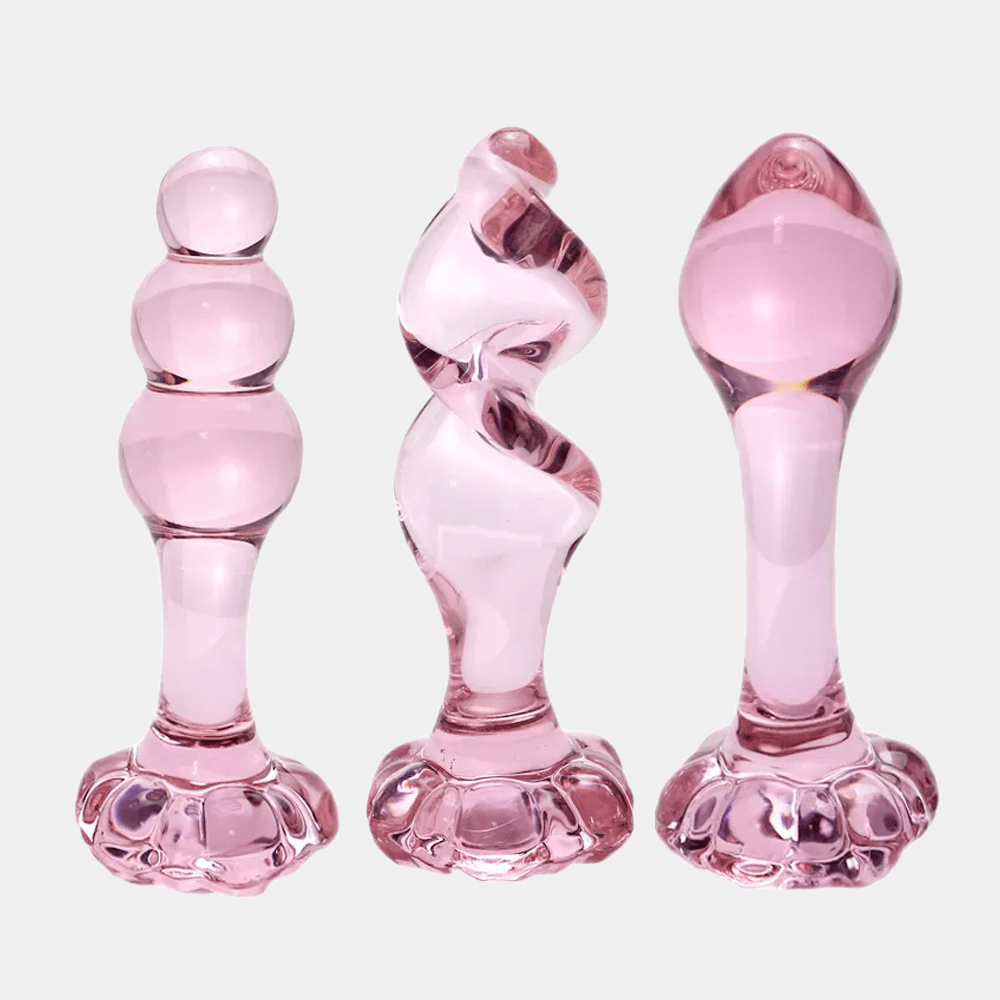 Pink Crystal Pleasure Butt Plug