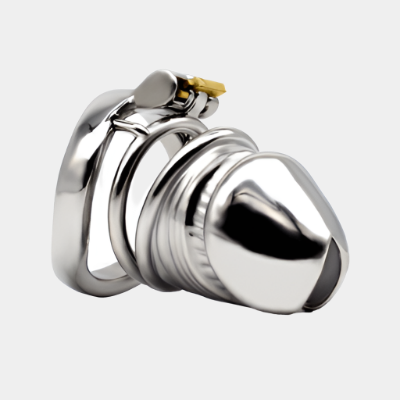 Steel Plate Chastity Cage