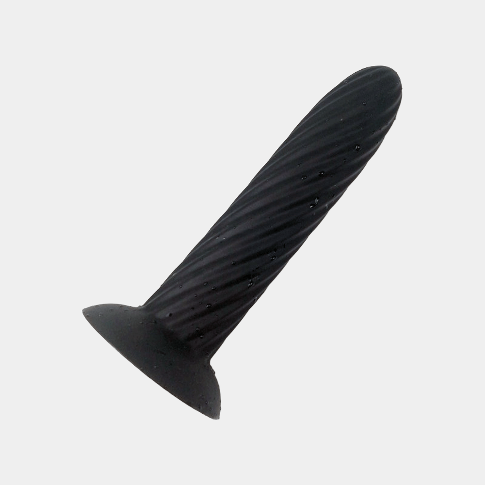 Twisting Pleasure Ribbed Dildo