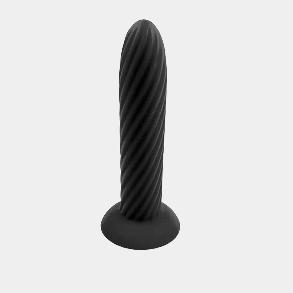 Twisting Pleasure Ribbed Dildo