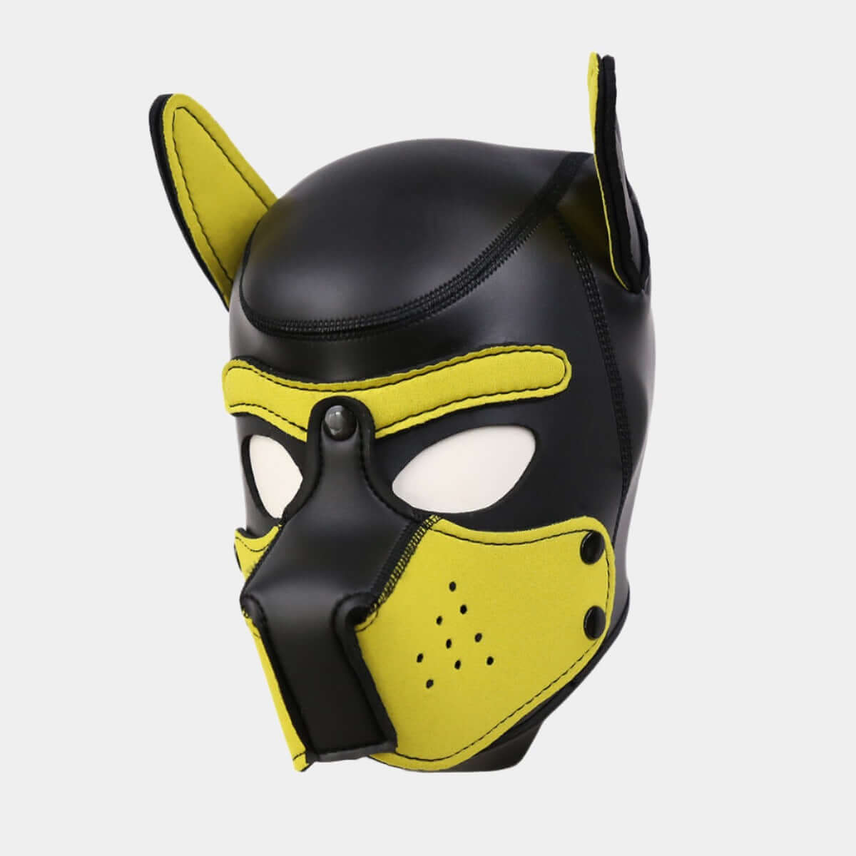 Alpha Pup Hood Set Yellow & Onyx - Pup Hood UK