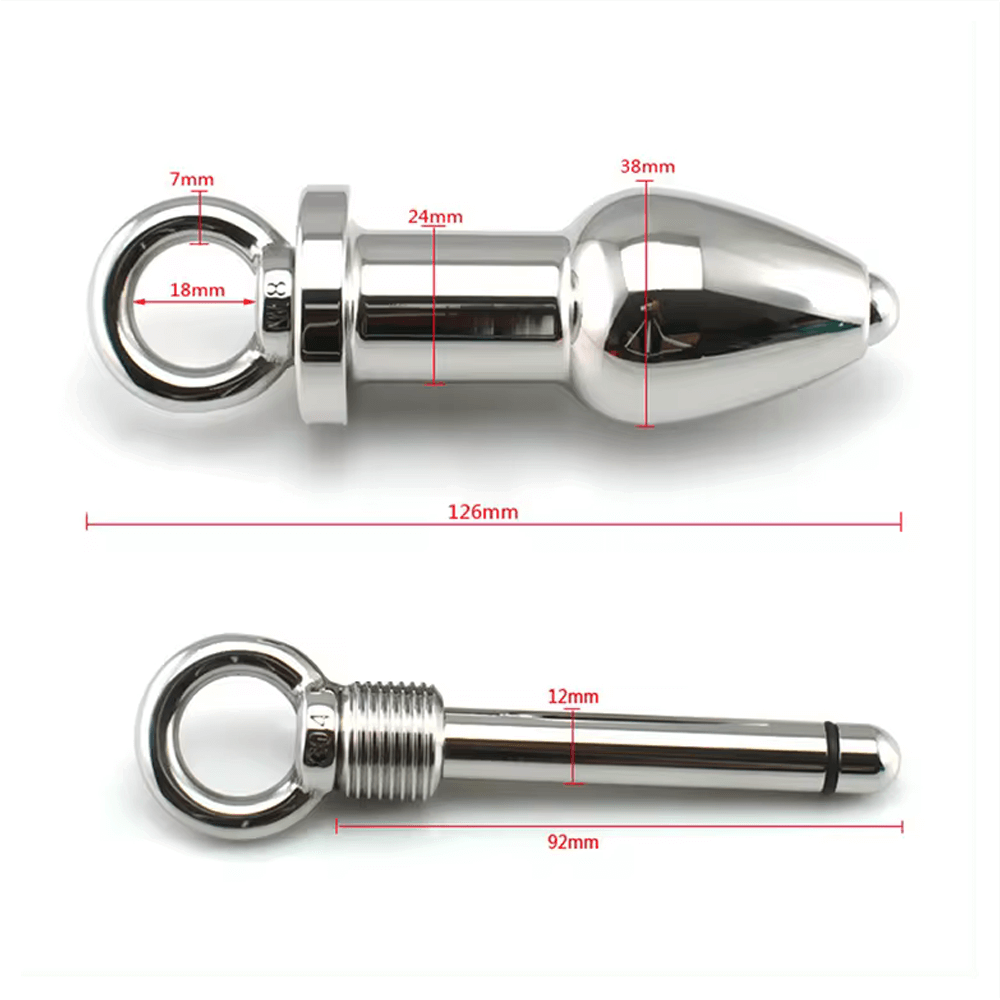 Twist-In Hollow Butt Plug