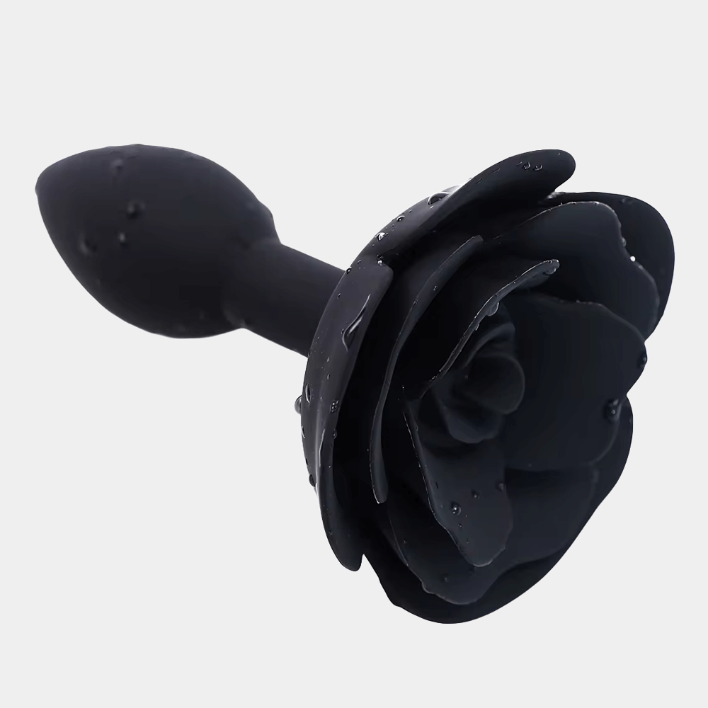 Rosey Butt Plug - Black