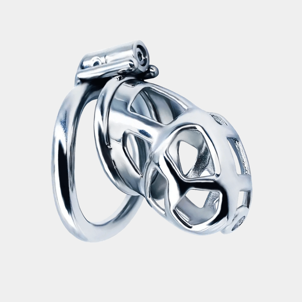 Iron Cobra Chastity Cage