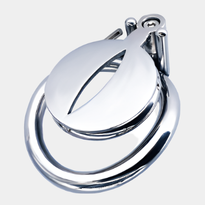 Flat Ring Chastity Cage