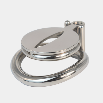 Flat Ring Chastity Cage