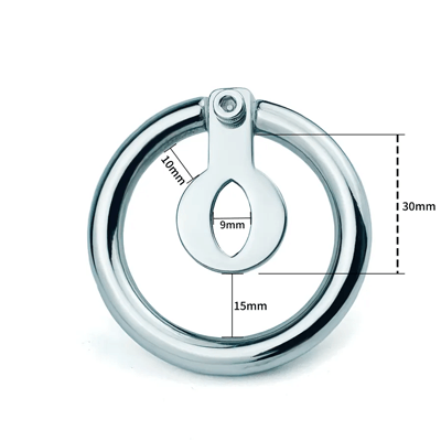 The Slit - Flat Chastity Cage