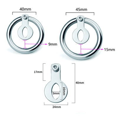 The Slit - Flat Chastity Cage