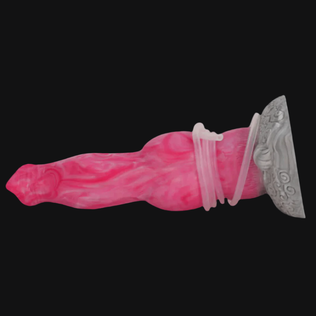 Squirting Raspberry Golden Retriever