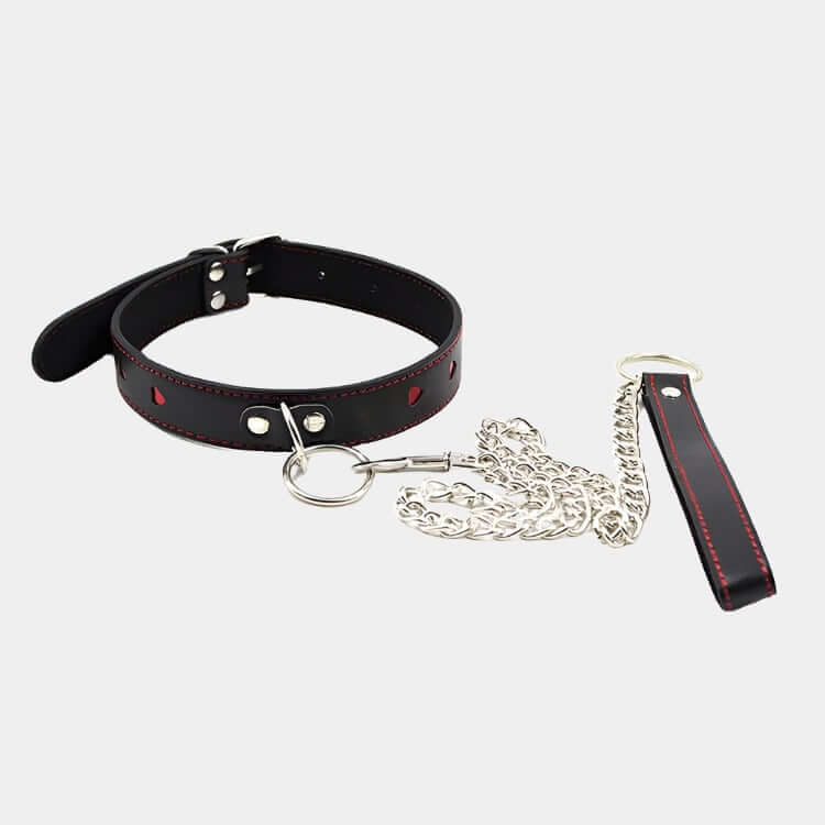 LOVE PUP COLLAR & CHAIN LEASH - Pup Hood UK