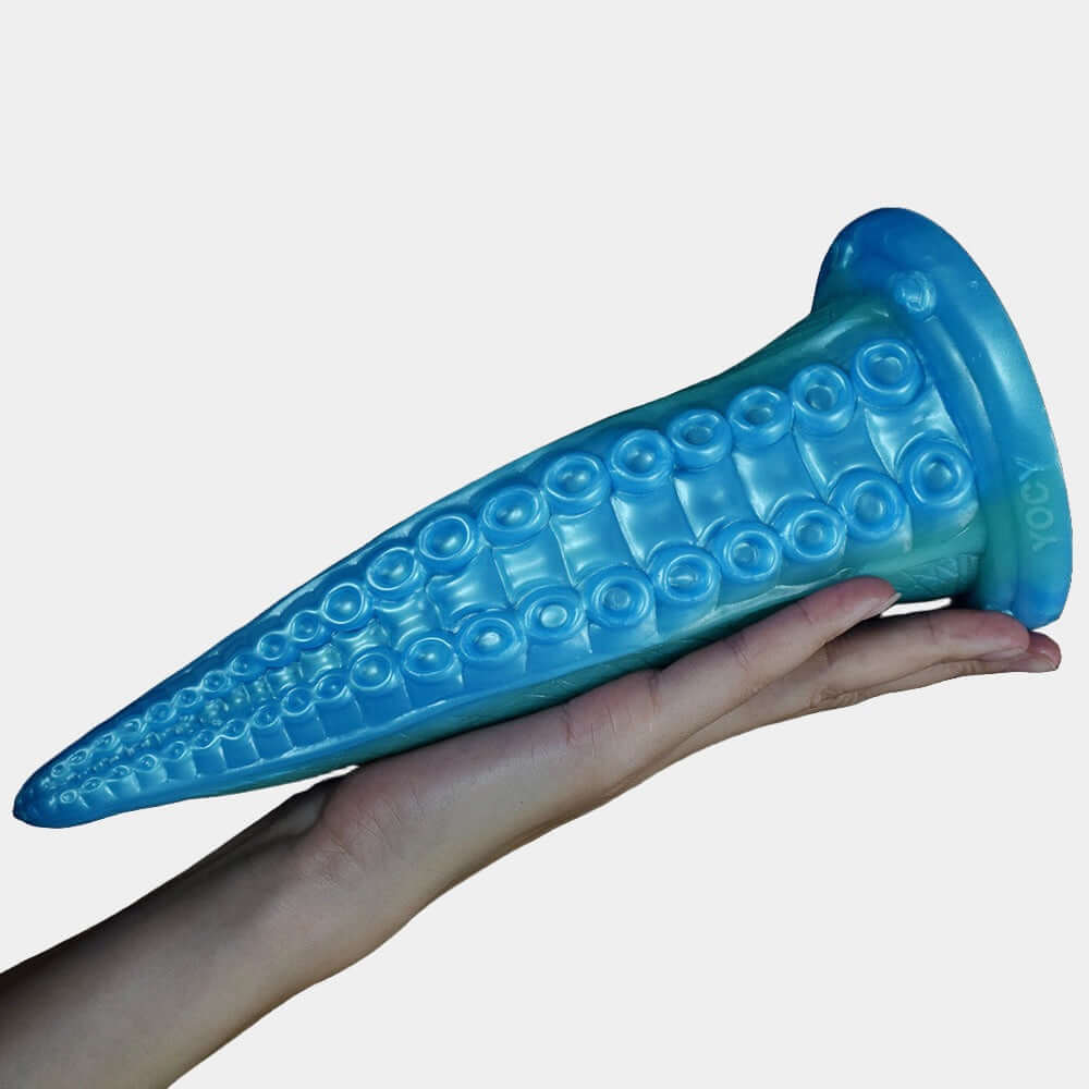 Deep Blue Octopus Tentacle Dildo - Dildoes UK