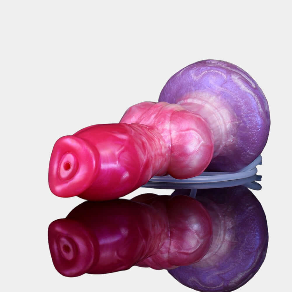 Screaming Pink Squirting Swamp Monster Dildo -Jove