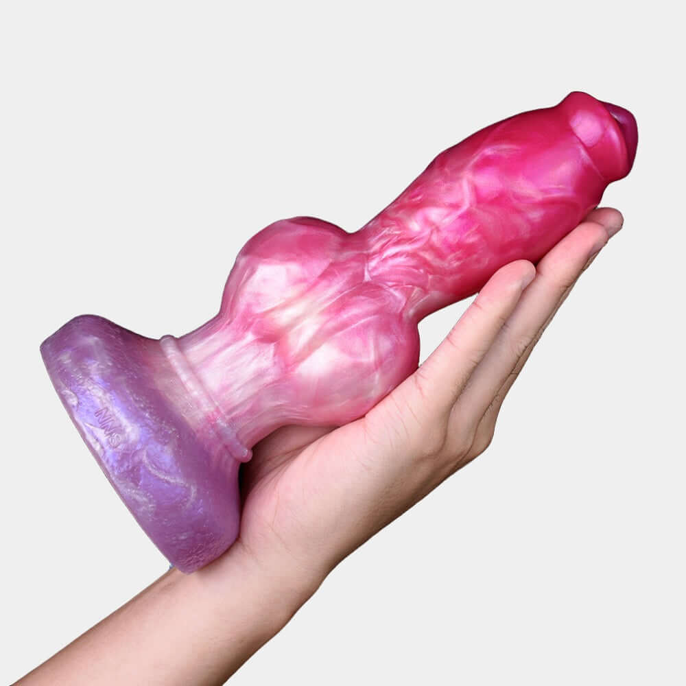 Screaming Pink Squirting Swamp Monster Dildo -Jove