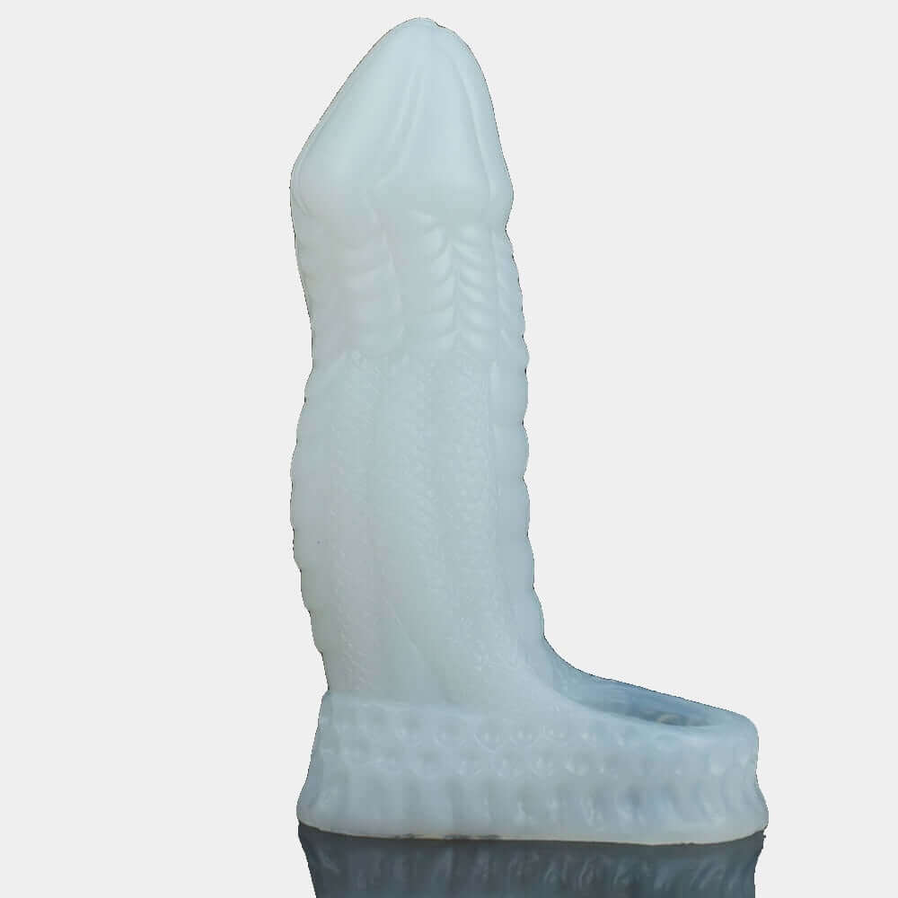 Dragon Dildo Penis Sleeve - Clear