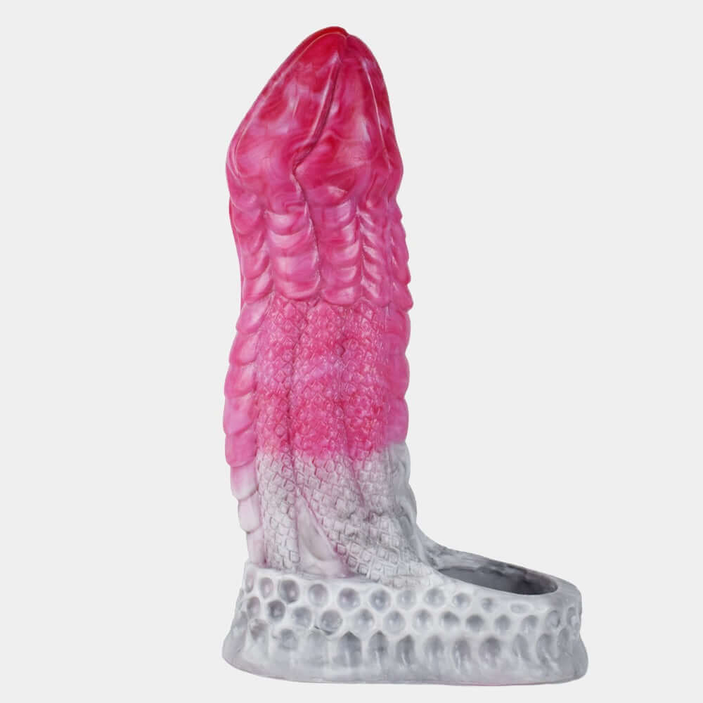 Dragon Dildo Penis Sleeve - Pink