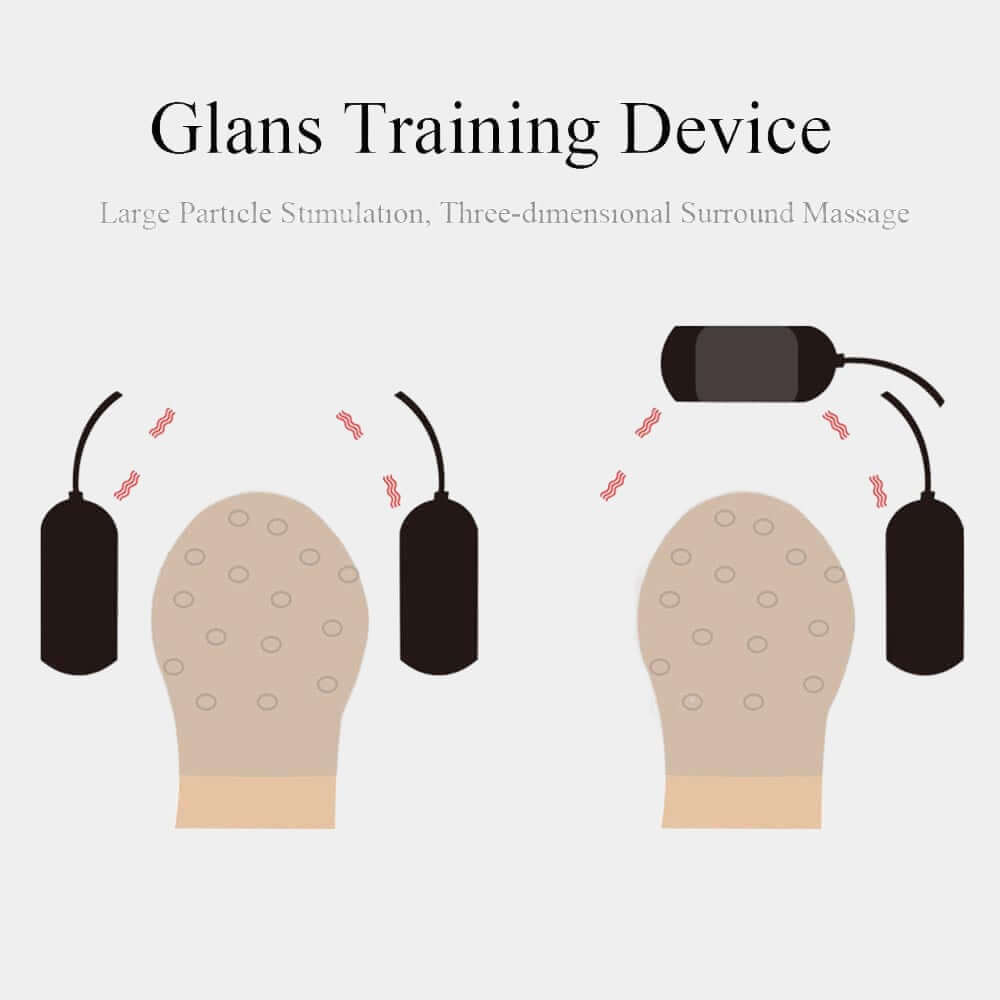 Dual Bullet Glans Trainer in