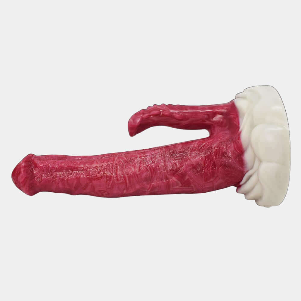 Blood Red Double-Head Dildo - Kyle & Lane