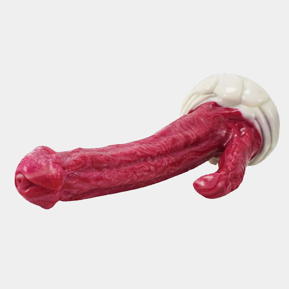 Blood Red Double-Head Dildo - Kyle & Lane