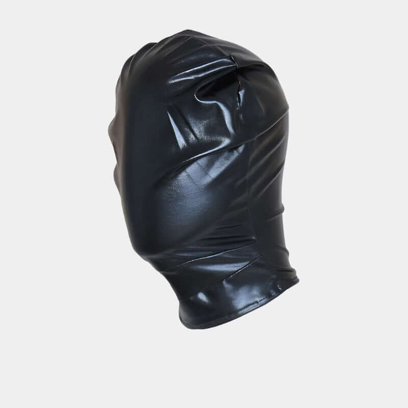 PVC Full Face Hood - Bondage Hood UK