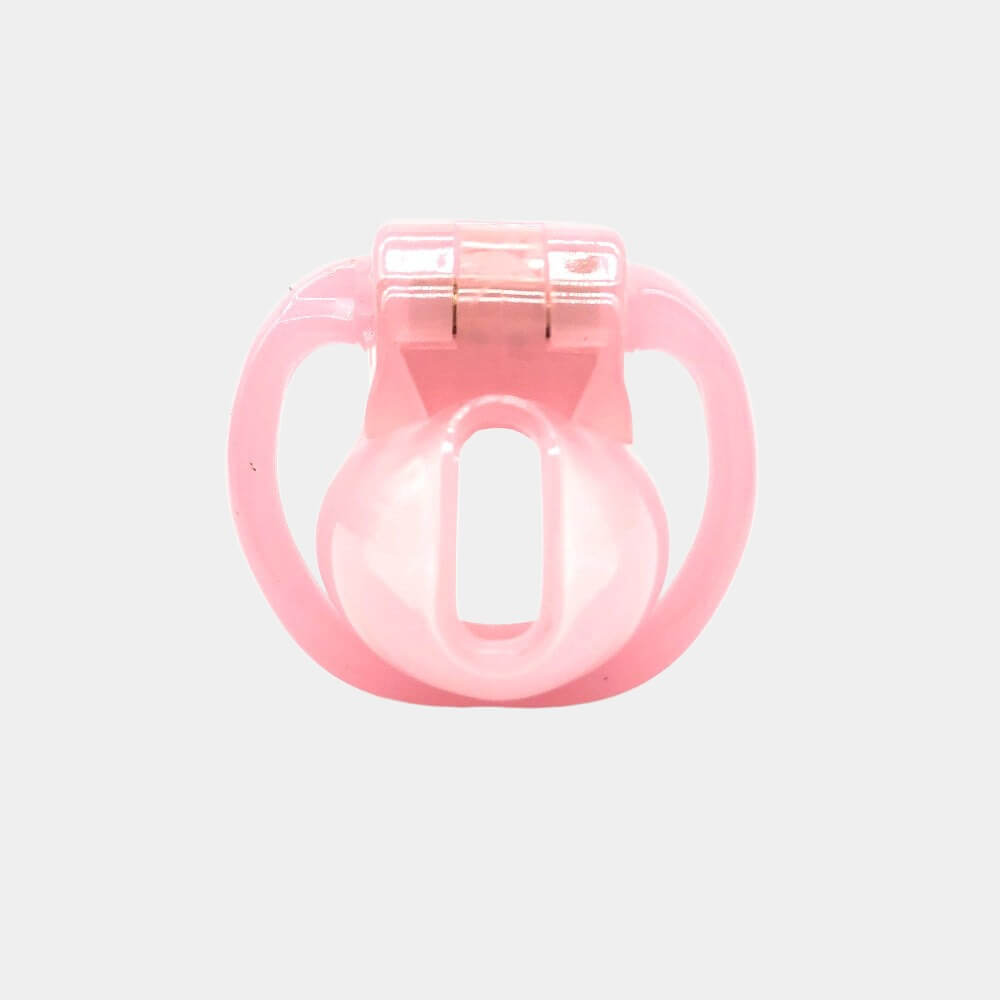 20% OFF Pink Smooth Resin Nub Cock Cage